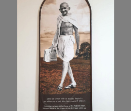 Fortbildung in der Gedenkstätte Gandhi Smriti 2019